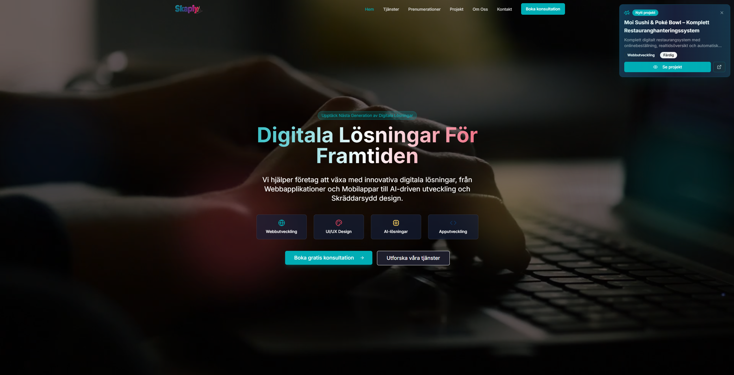 Skaply - Modern Digital Agency - Screenshot 1